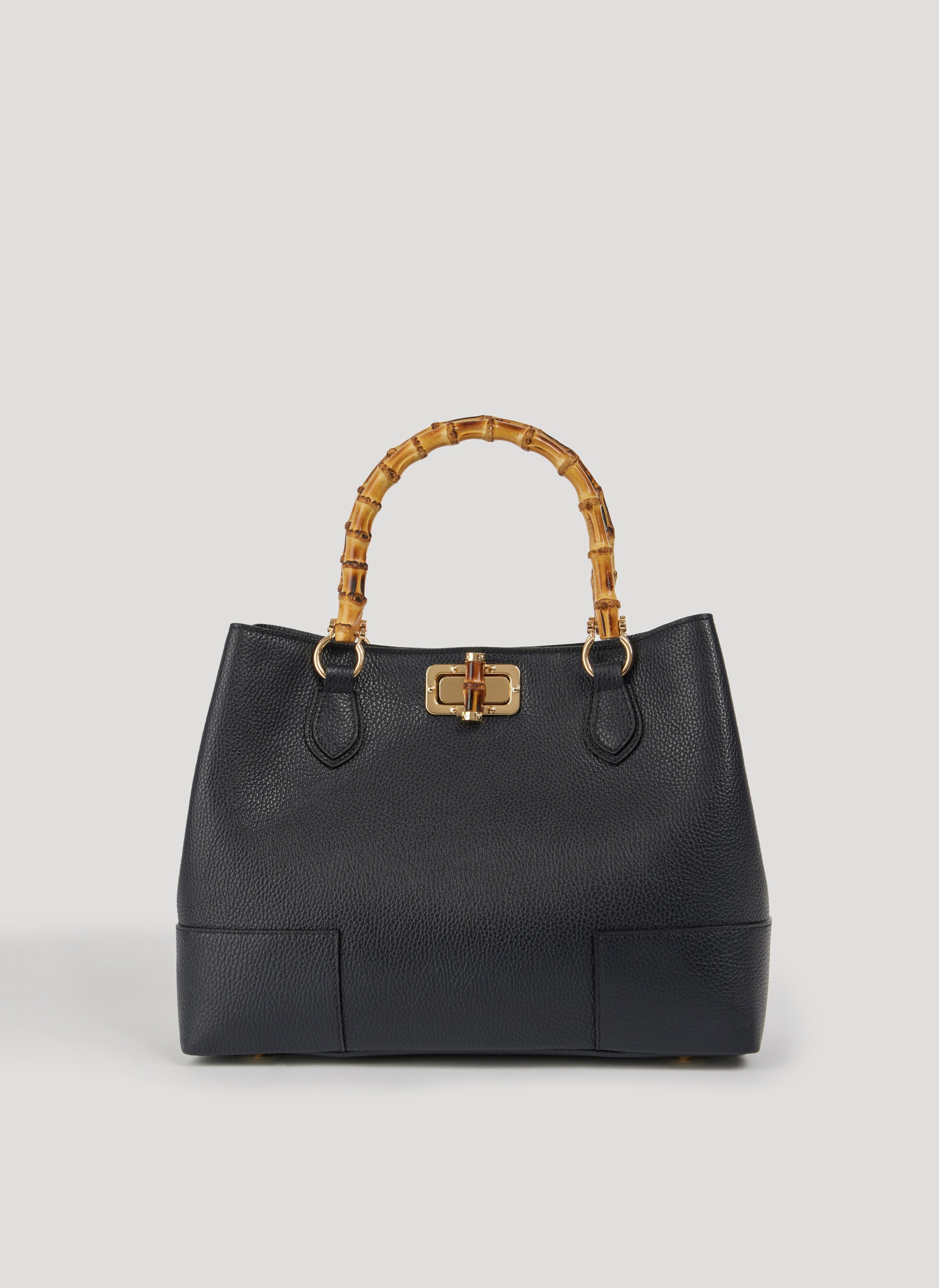 Bamboo Babe-taske i Dollaro-kalveskind – sort