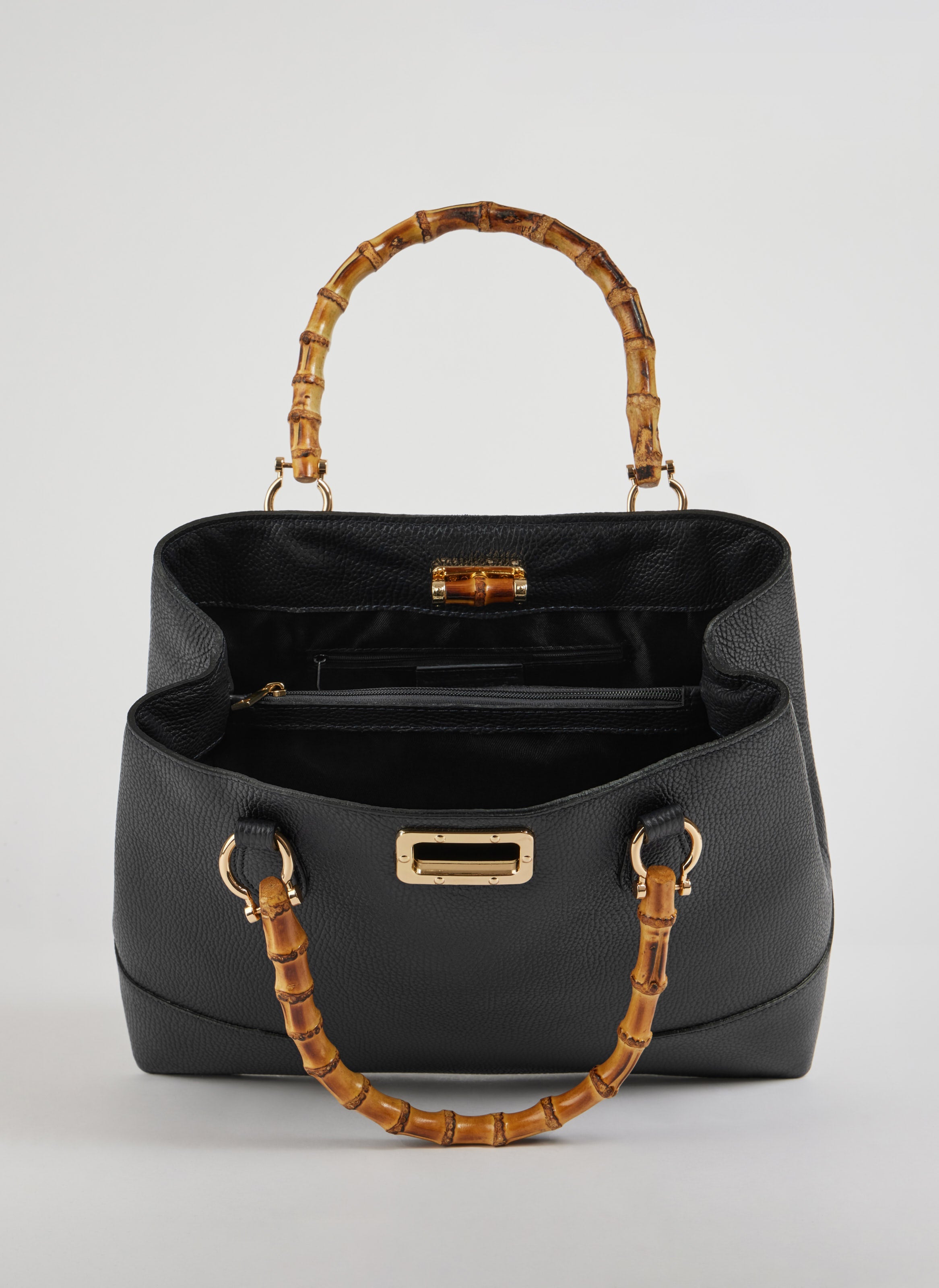 Bamboo Babe-taske i Dollaro-kalveskind – sort