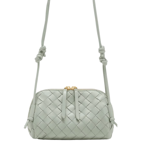 Flettet mint skuldertaske