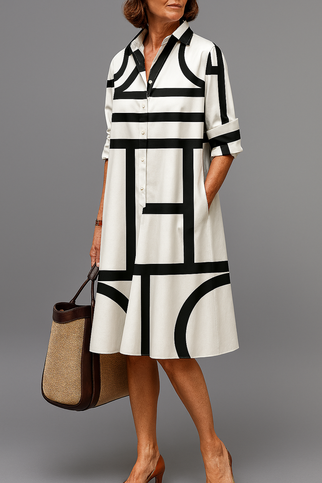 Annette | Stilfuld midi-kjole
