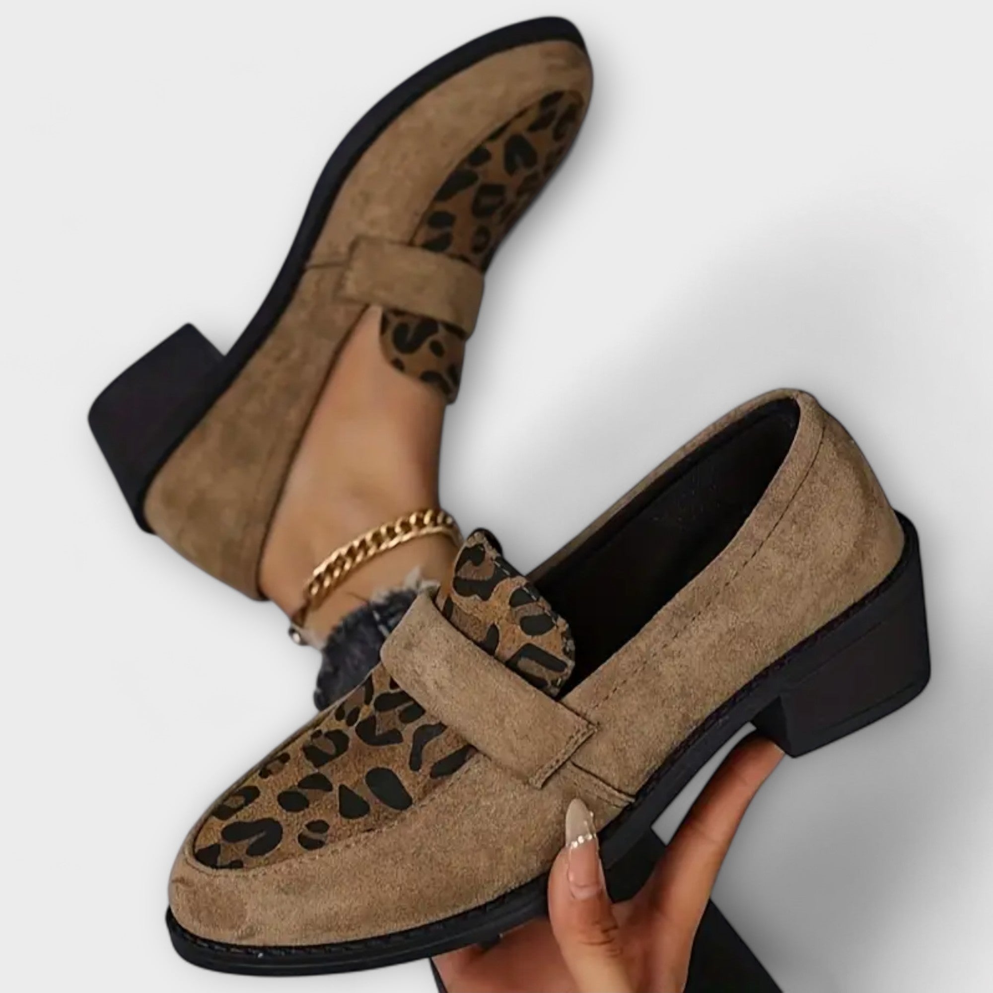 Aurora | Sko elegant af mujer en estampado af leopardo