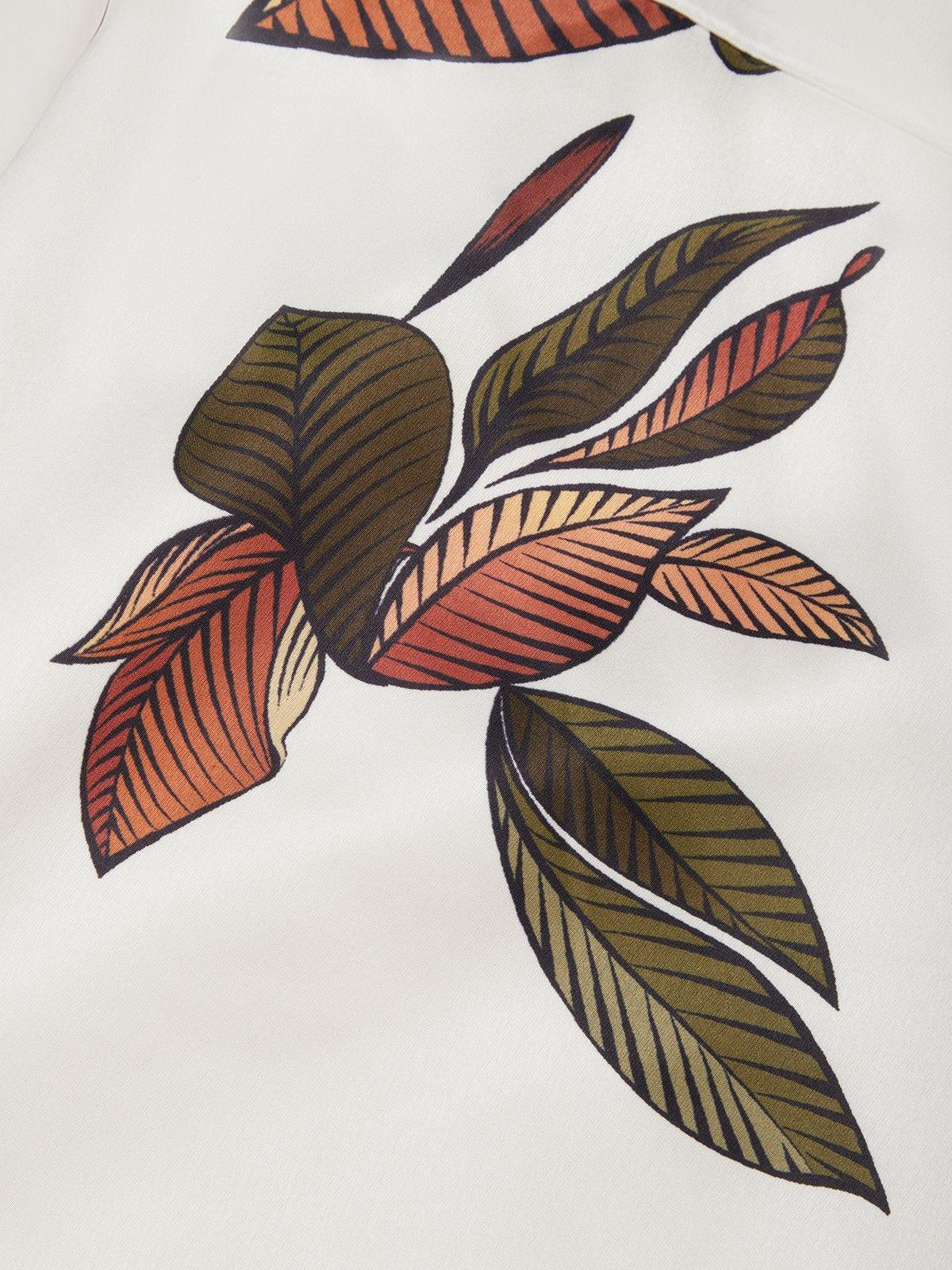 Elin™ - Elegant slå-om-kjole med blomsterprint