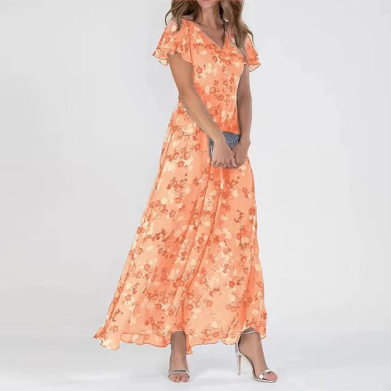 Fleur™ - Stilfuld kjole med flatterende effekt