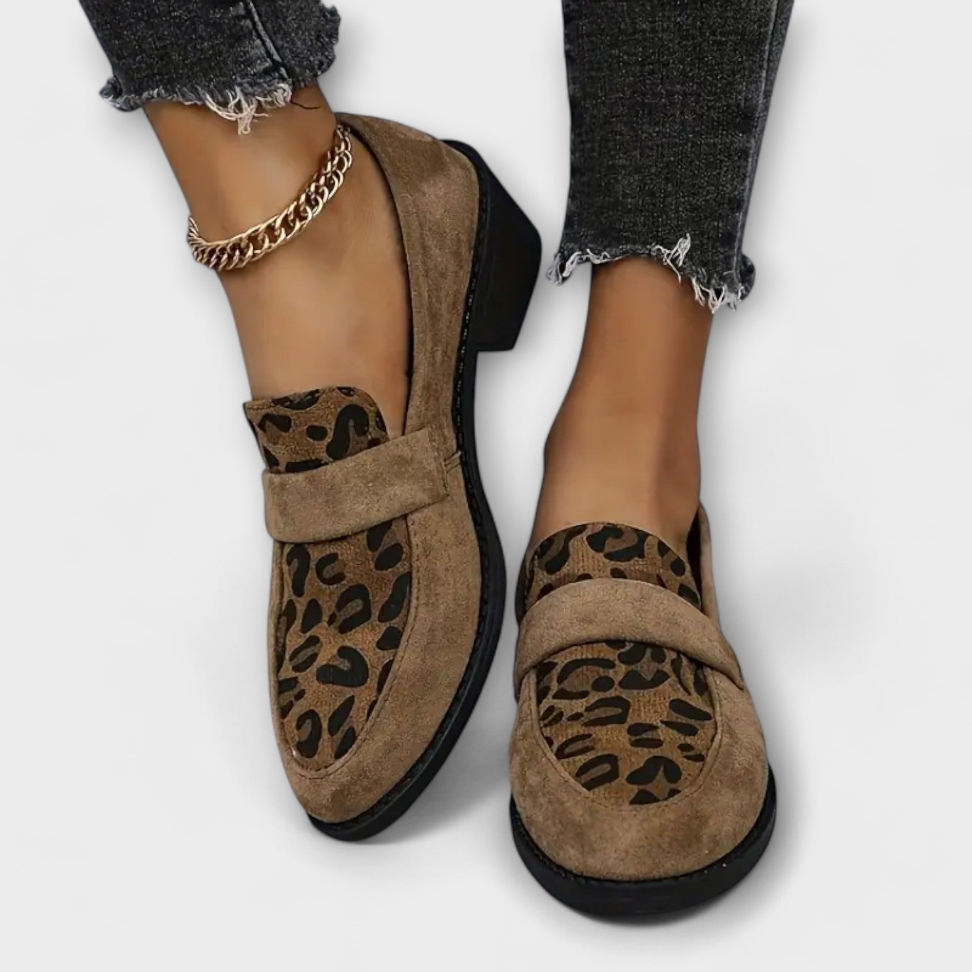 Aurora | Sko elegant af mujer en estampado af leopardo
