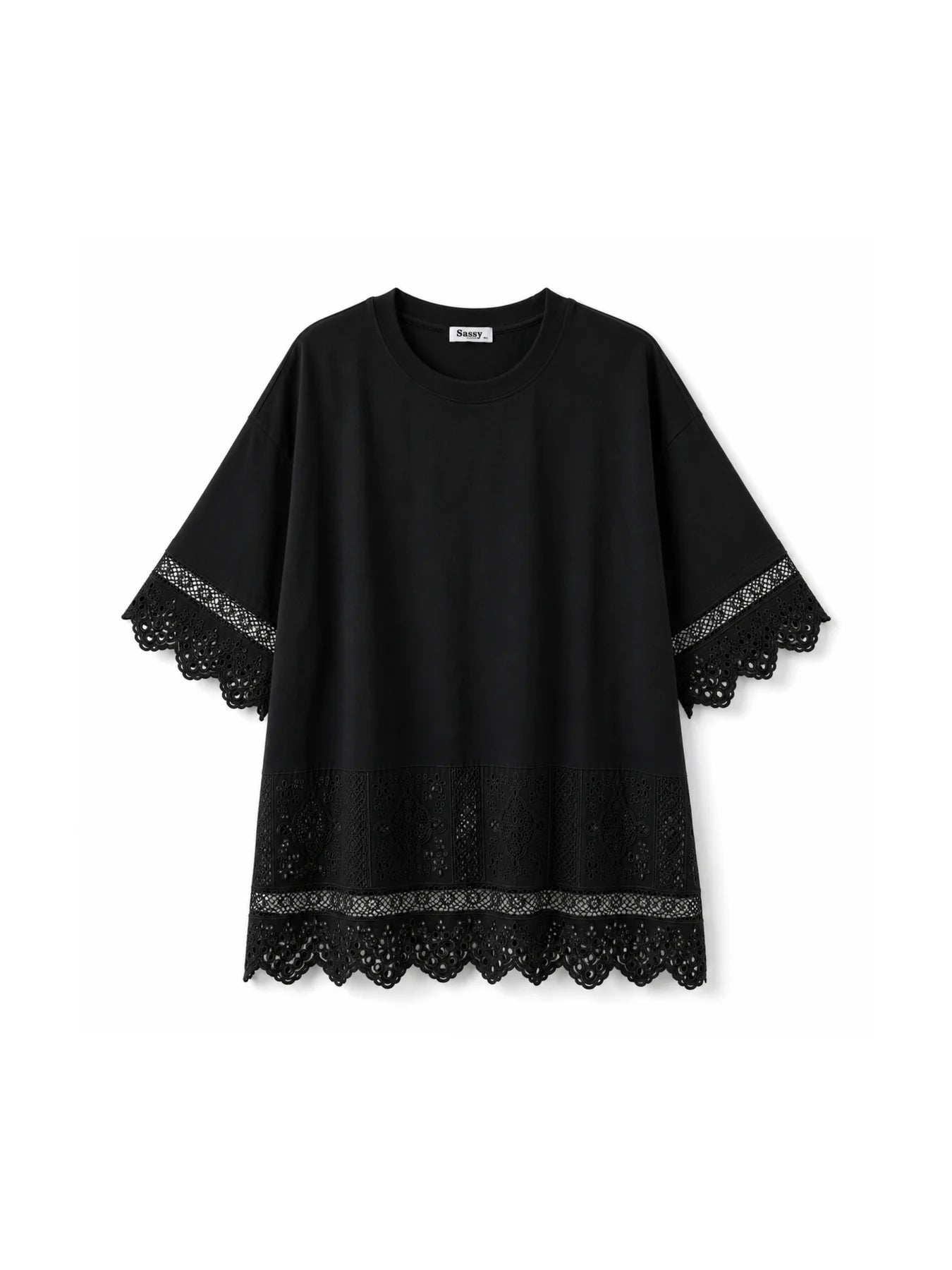 Sassy Copenhagen - T-shirt - Hvid Blonde - Liva