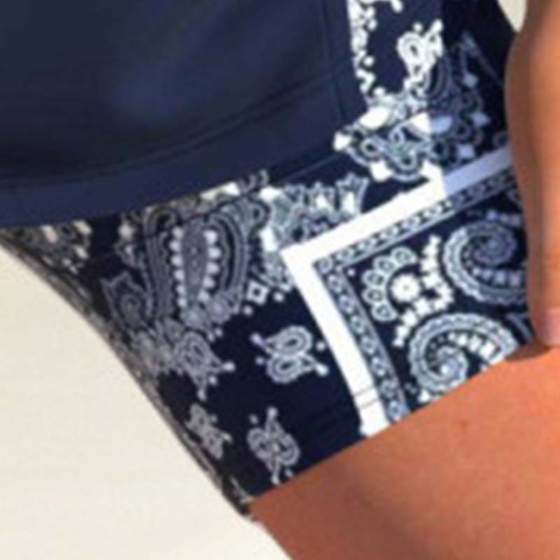 Freya sporty 2-delt badetøj med krydsdetalje
