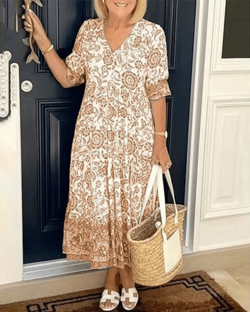 Behagelig sommerkjole – let, feminin og elegant